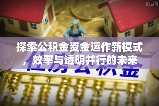 孟州探索公积金资金运作新模式，效率与透明并行的未来