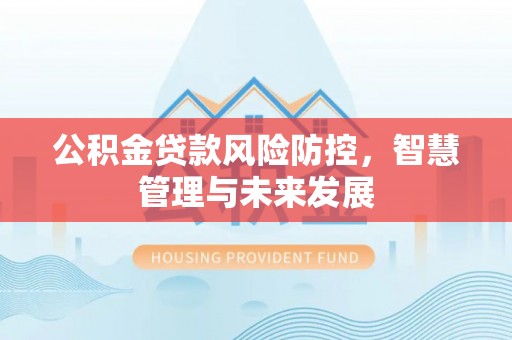 孟州公积金贷款风险防控，智慧管理与未来发展