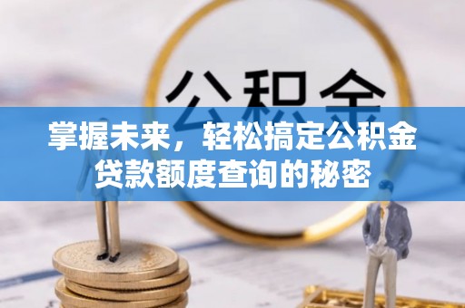 孟州掌握未来，轻松搞定公积金贷款额度查询的秘密