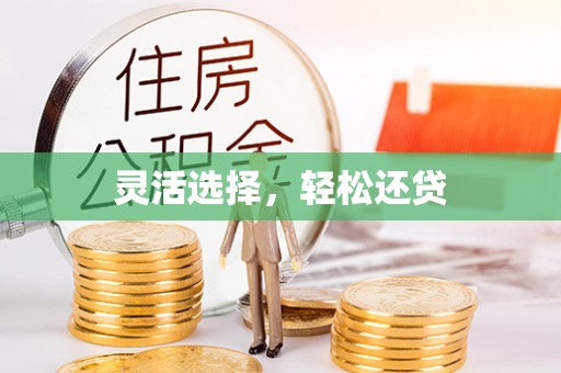 孟州灵活选择，轻松还贷