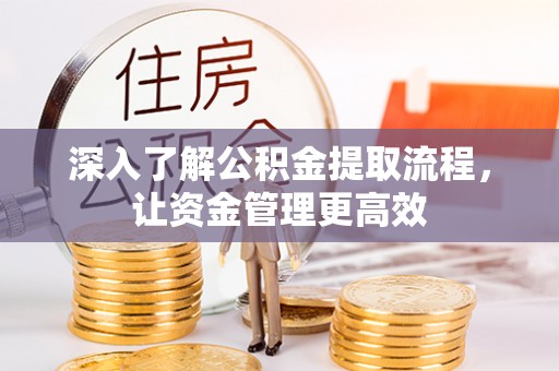 孟州深入了解公积金提取流程，让资金管理更高效