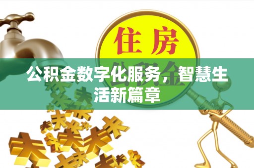 孟州公积金数字化服务，智慧生活新篇章